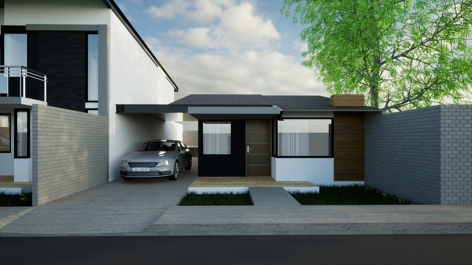 El título dice: Construye tu casa con nosotros, somos especialistas en diseño sismoresistente. Describe que se ofrece servicios de Evaluación Estructural y escaneo de aceros y ampliación, con una imagen de un proyecto realizado en Riobamba. Se ve al Ingeniero Marcelo Sampedro realizando el análisis. Contiene el número de contacto 0992621621, y la dirección Riobamba, Monseñor Alberto Ordoñez y Edelberto Bonilla Oleas para agendar una cita.